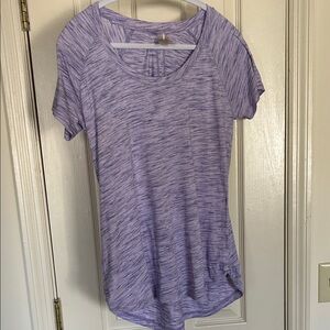 CALIA by Carrie Underwood Purple Heather Short Sleeve Tee